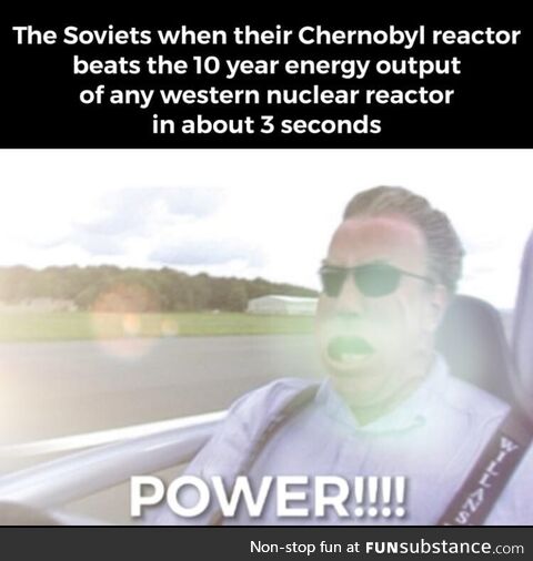 Tonight on Top Gear, I accidentally detonate reactor 4