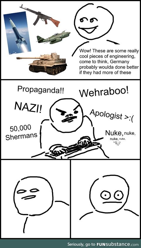 No Germany was completely incompetent dog poo stupid bad
