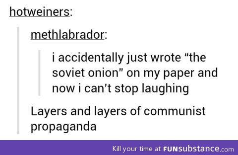 The soviet onion