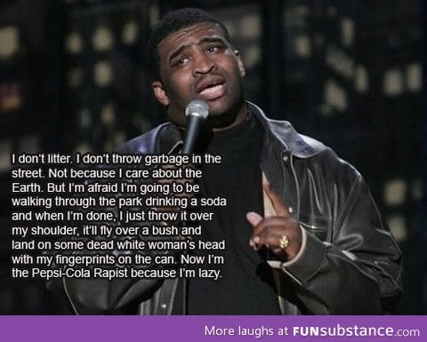 Patrice o'neal on littering