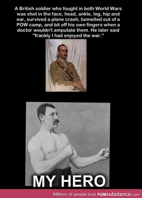 Real overly manly man