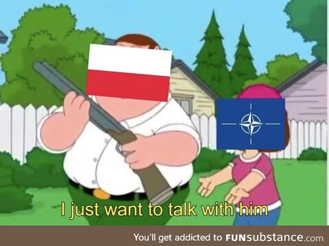 Poland when Russian missiles hit them