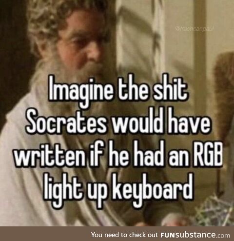 He would have written something less wrong