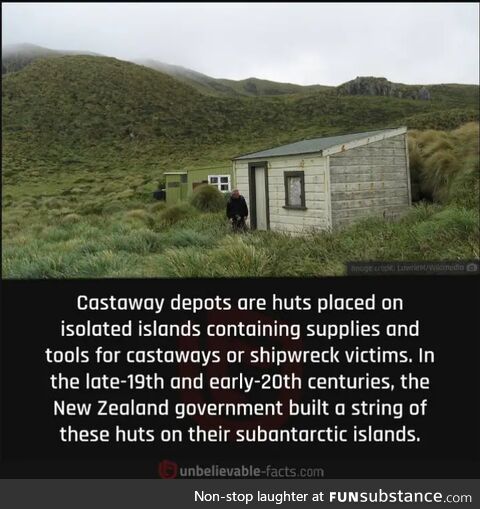 Oh, to be a castaway in a hut