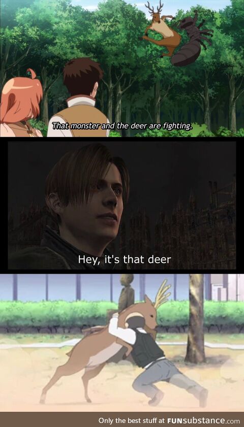Hey it's that deer