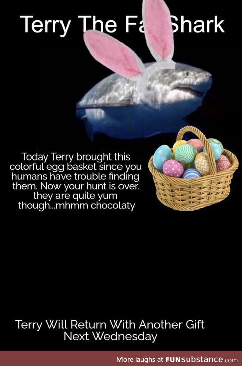 Easter's not Over for Terry