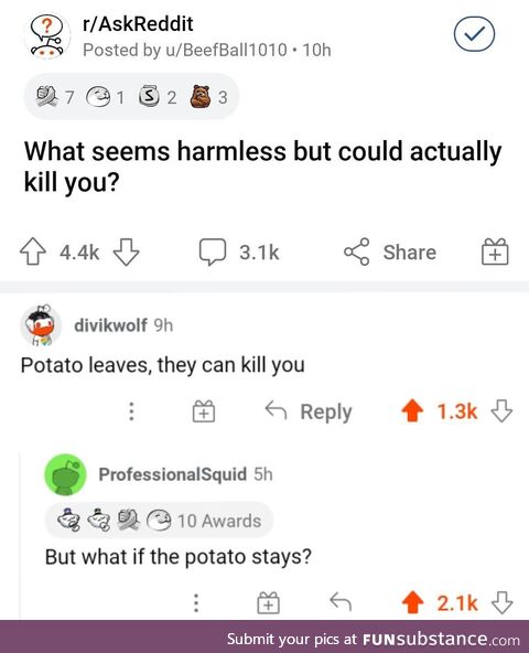 Irish potato famine