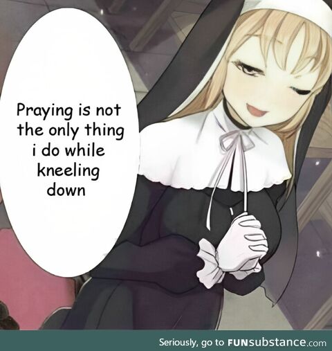She also help the sinners like us of course