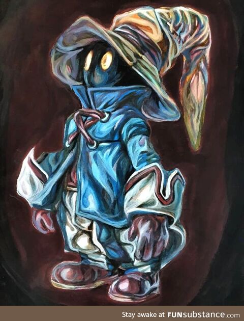 'Vivi', 2021, painted by me in acrylics