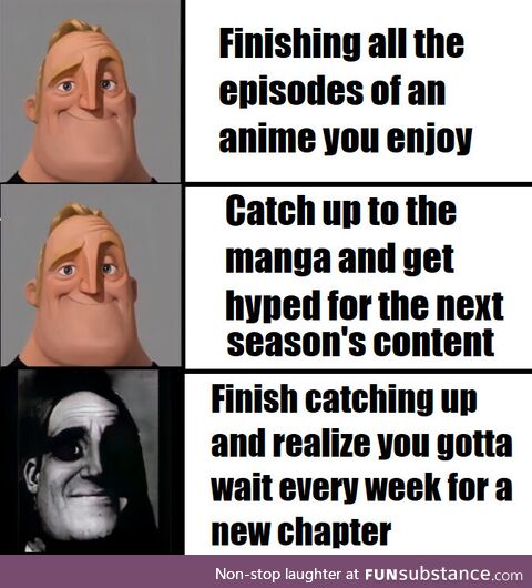 The pain of reading the source material