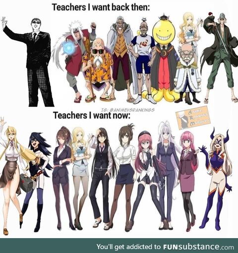 Anime teachers