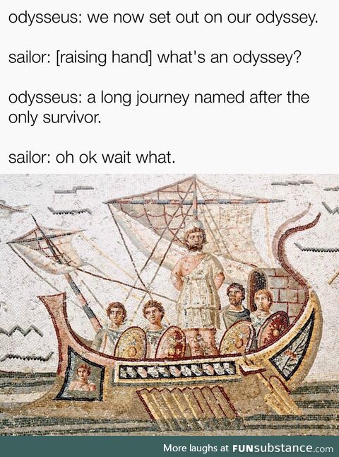 What’s an odyssey?