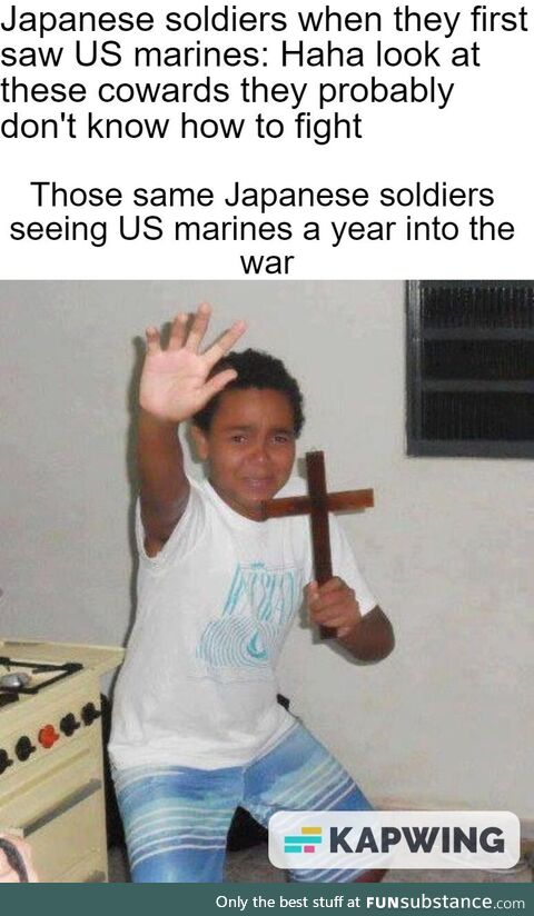 Those Japanese soldiers had it coming