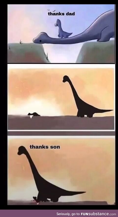 Thanks son