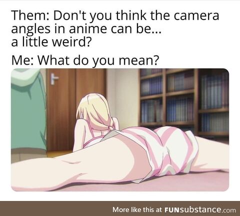 Camera man: "nice a**"