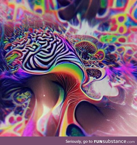 Image created by a AI with the keyword psychedelic