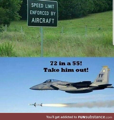 Just go faster than the jet?