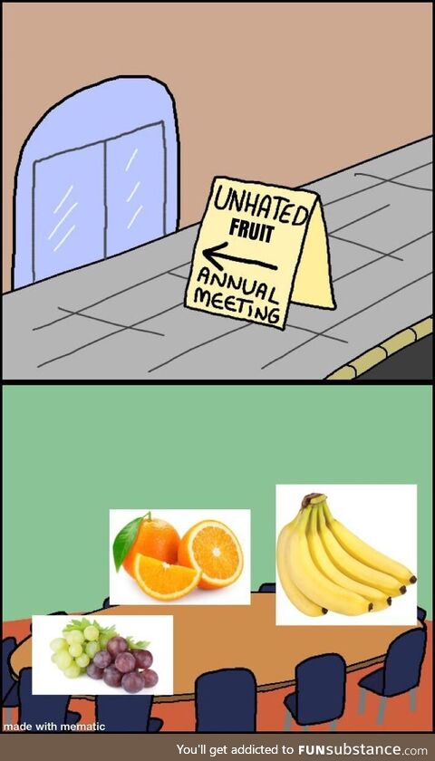 Oranges are the best fruit
