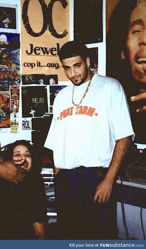 Young DJ Khaled looks just like Adam Sandler & Drake's lovechild