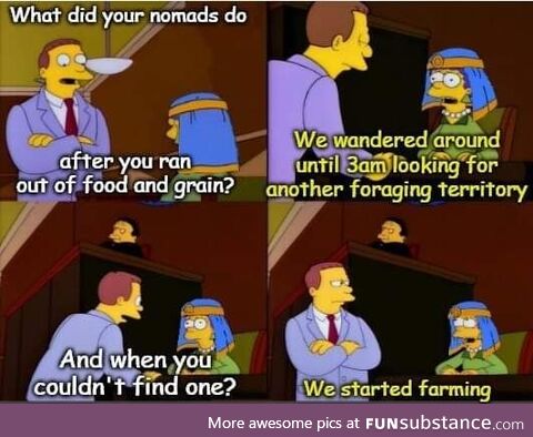 Simpsons history meme day 8