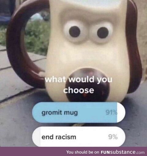 It is a snazzy mug