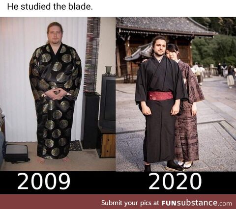 Studying the blade... Paid off???