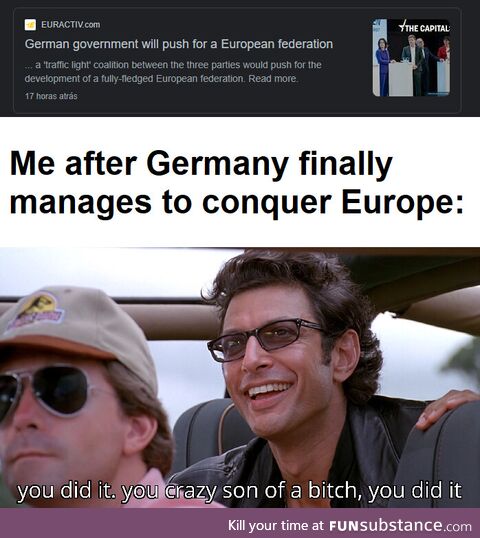 Its not how we expected it to be, but still good job Germany