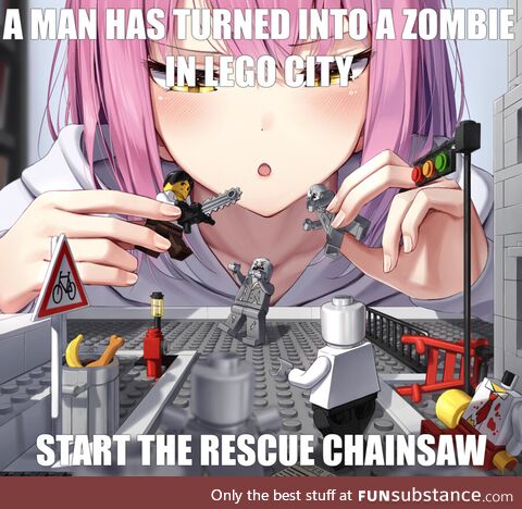 Haha chainsaw go BBZZZZZZZZZZZZZZZZZZZz