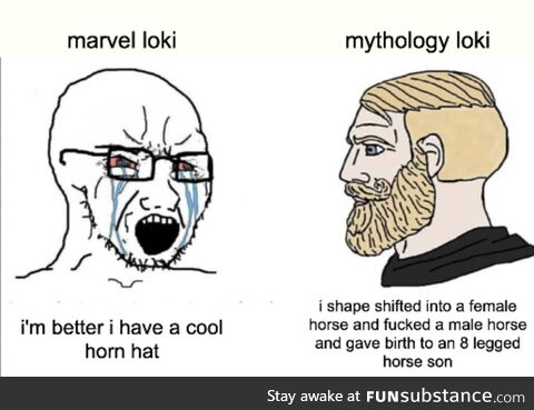 Mythology loki is better than all of us