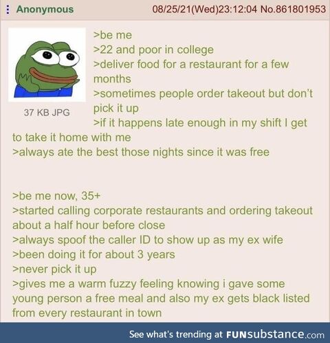 Anon is being wholesome