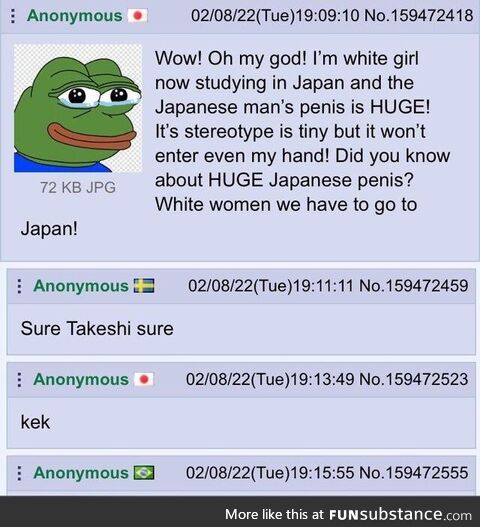 Japanon is a white girl