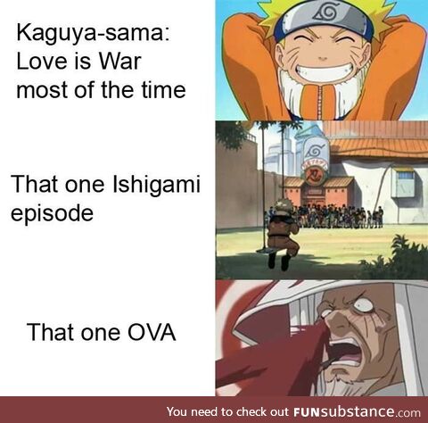 That OVA be wildin' ngl