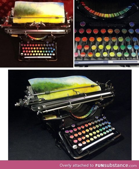 Chromatic typewriter