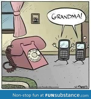 Grandma phone