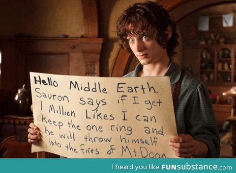 Hello middle earth