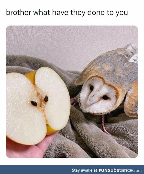 Blursed apple