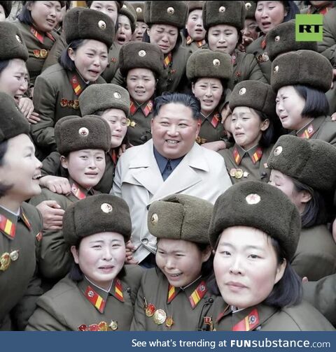 Kim Jong Un let’s loose a massive fart