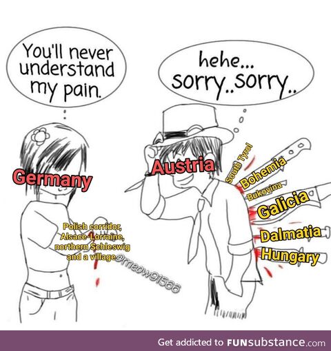 For a ***'s sake, shut up about Germany, Versailles Treaty was mild af