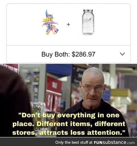 Don't fall for "frequently bought together"