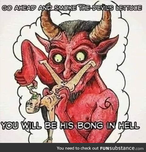 Satan's bong hole