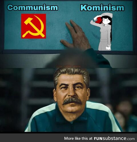 Choose wisely, Comrade