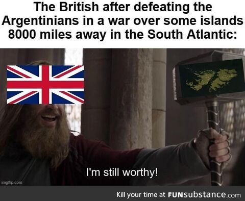 You have to admit, the British really nailed their operation to take back the Falklands