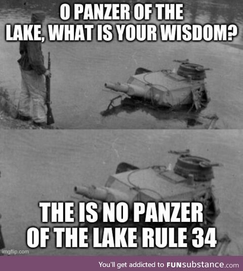 Panzer of the Lake can be sexy too