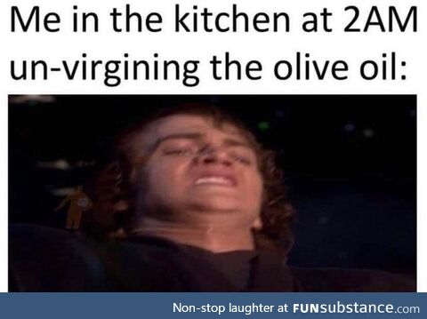 Pregnant olive oil