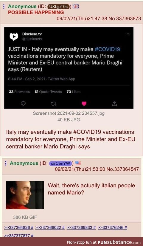 Anon learns the hard truth about italy