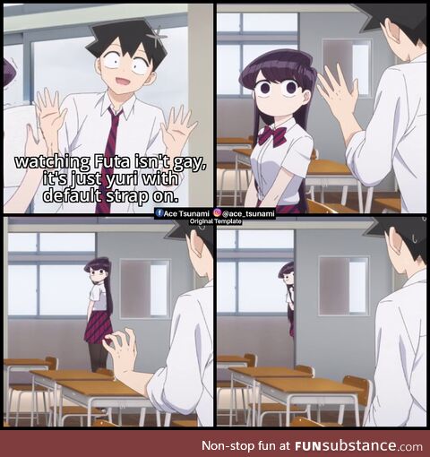 Yes, komi-san has approved but is shy