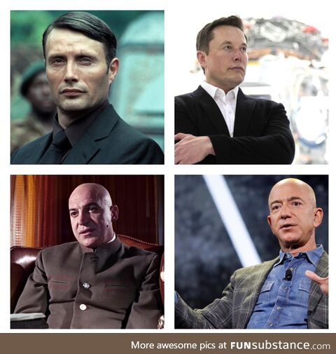 Who makes the best Bond Villain?