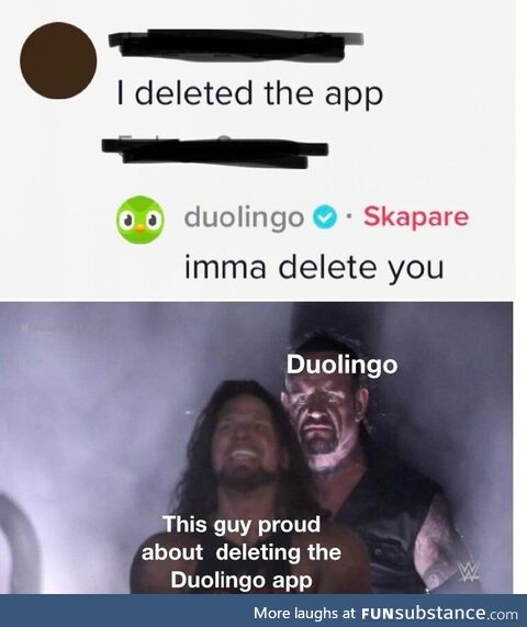 Duolingo doesnt play around