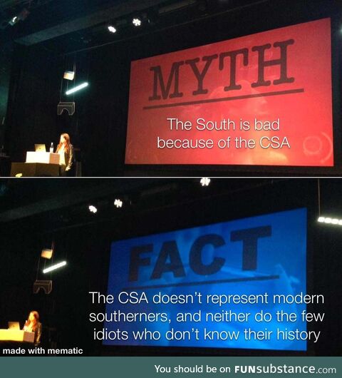 Please don’t use the CSA for unjust south-bashing. It’s dumb and makes you look dumb