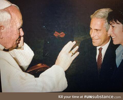 Epstein, Maxwell and the Pope